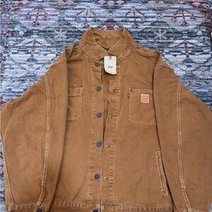 Levi's Men's Tan Military Jacket